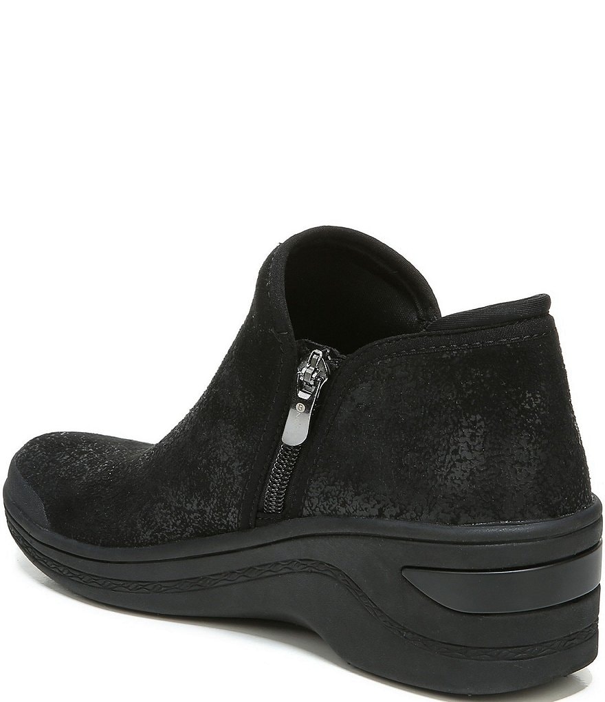 Bzees Domino Washable Wedge Booties