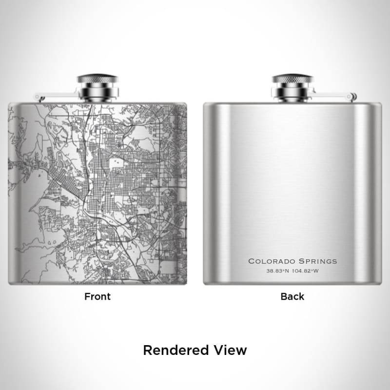 Fort Madison - Iowa Map Bottle with Bamboo Top in Matte Black