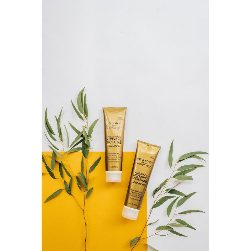 Deep Steep Argan Hydrating Volume Conditioner - 10 fl oz