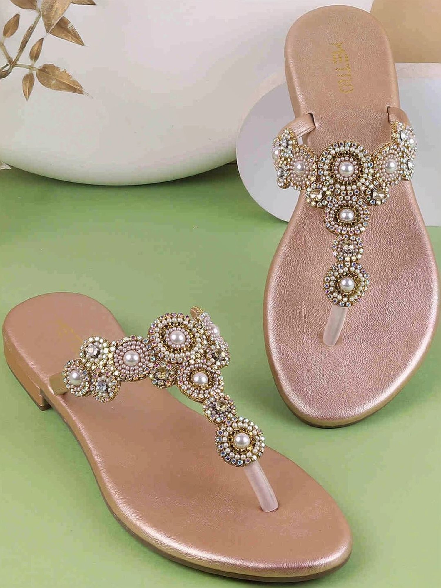 Truffle Collection Women's Silver Flat Ballets