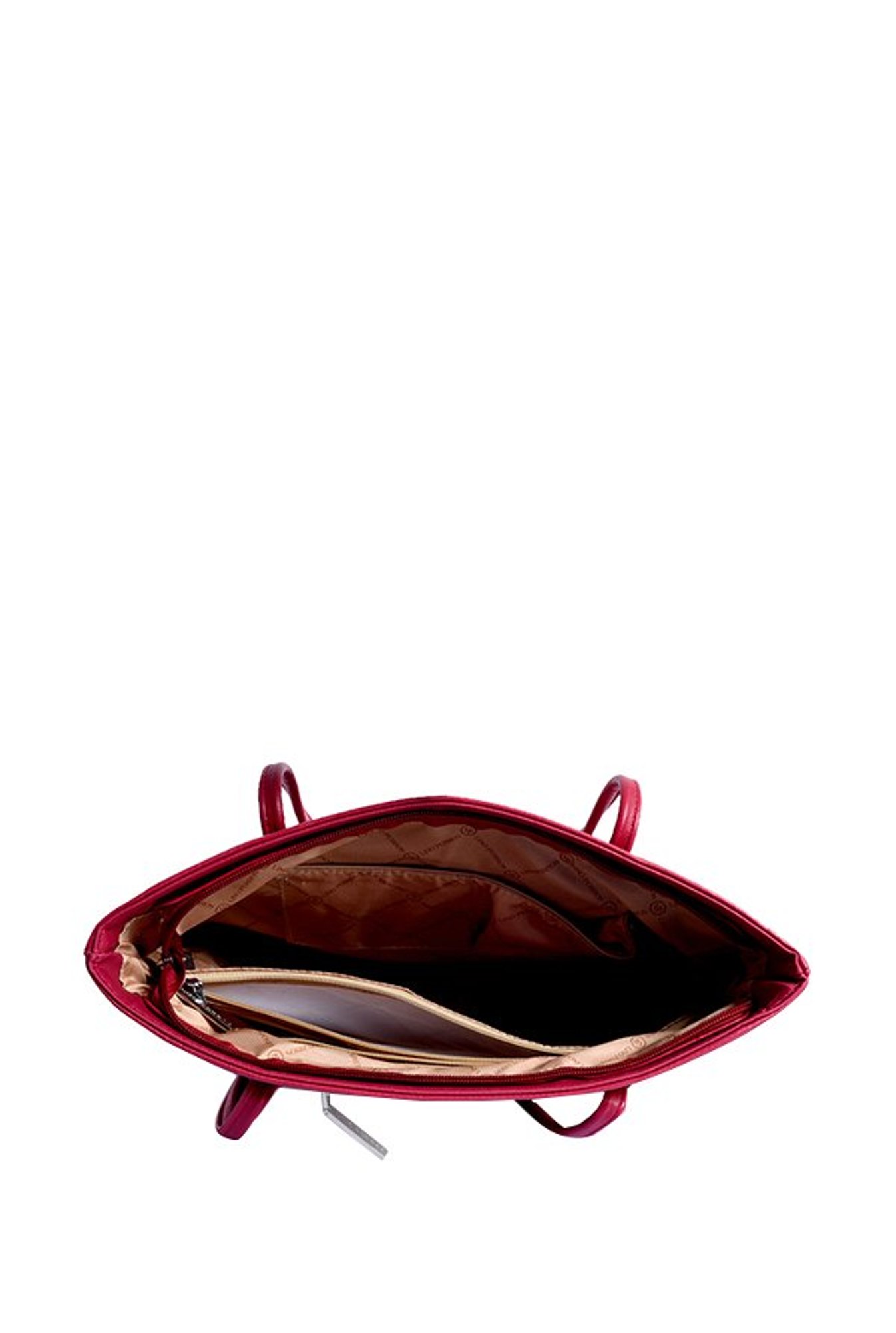 Lino Perros Red Solid Shoulder Bag