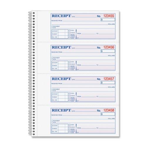 Adams Wire Bound Money/Rent Receipt Books
