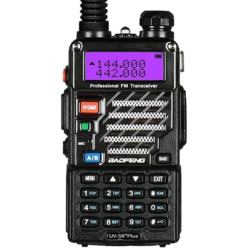 UV Plus Radio Transceiver Dual Band Long Range Walkie Talkie