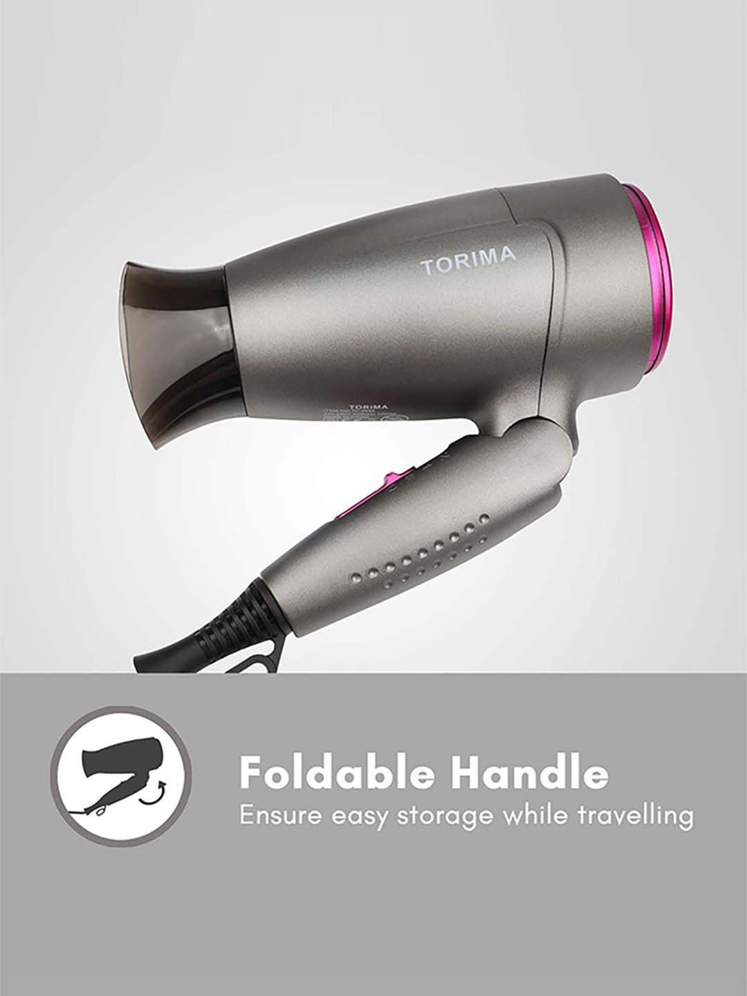 Nova Nv-1290 1000W Professional Hair Dryer