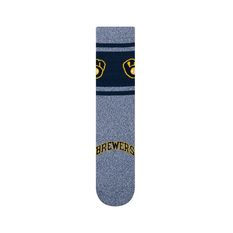 MLB Milwaukee Brewers Varsity Crew Socks