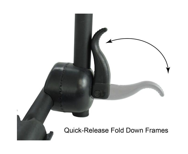 Malone FoldAway-5 Multi-Rack Folding 1 or 2 Kayak Carrier