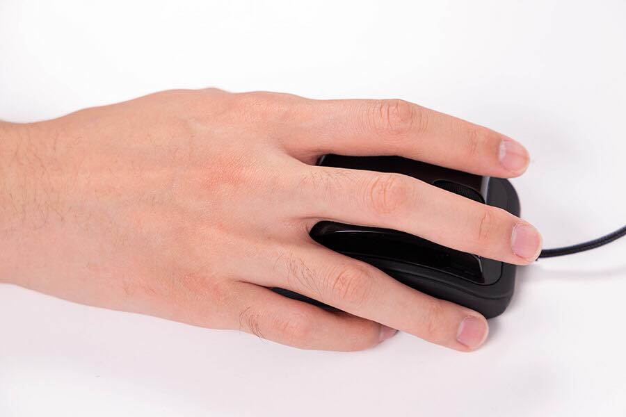 RBT Rebel Real 1.112, Relax Grip, advanced mouse solution for Gaming Ergonomics, Carpal Tunnel, Trigger Finger,  and other related Repetitive Strain Injuries from  extensive PC and Mac usage .