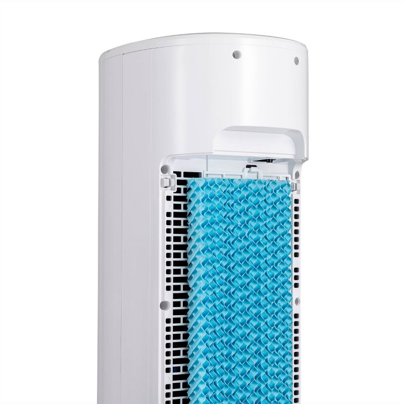 Frigidaire 2-in-1 Oscillating Portable Evaporative Air Cooler and Fan White