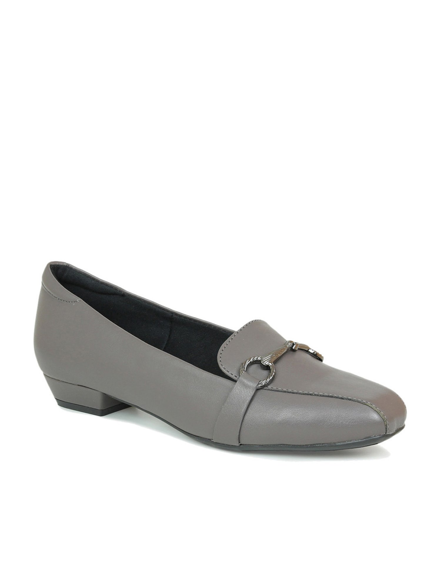 Inc.5 Women's Grey Formal Loafers