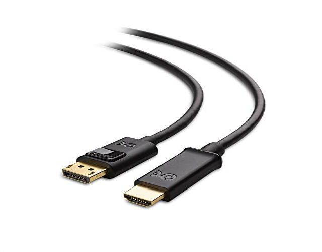 Cable Matters Gold Plated DisplayPort to HDTV Cable 6 Feet