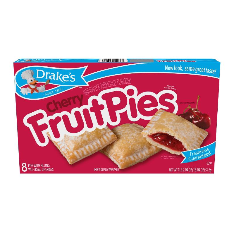 Drake's Cherry Fruit Pies - 8ct/18.04oz