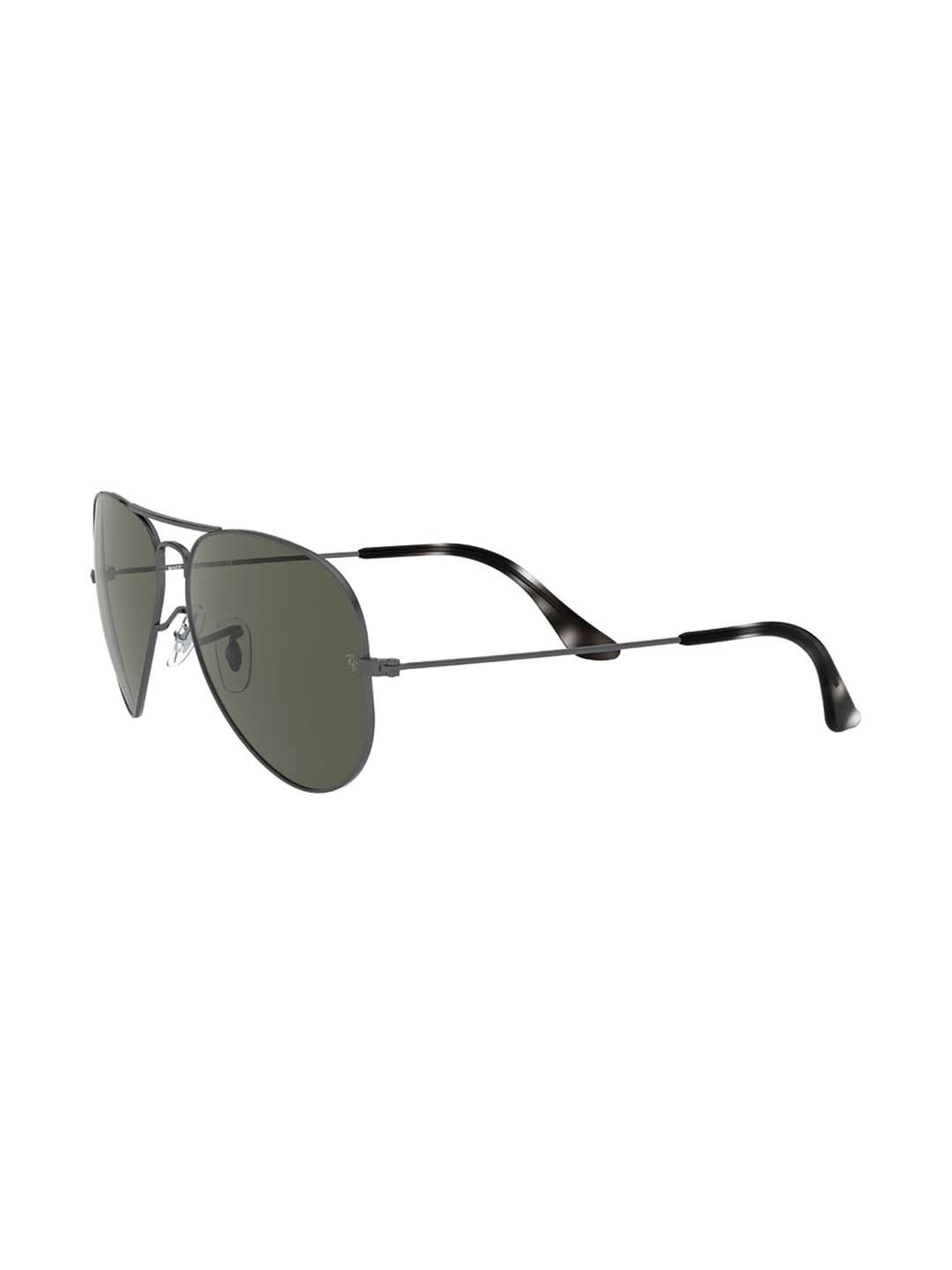 RAY-BAN Unisex UV Protected Green Lens Pilot Sunglasses - 0RB302591903162