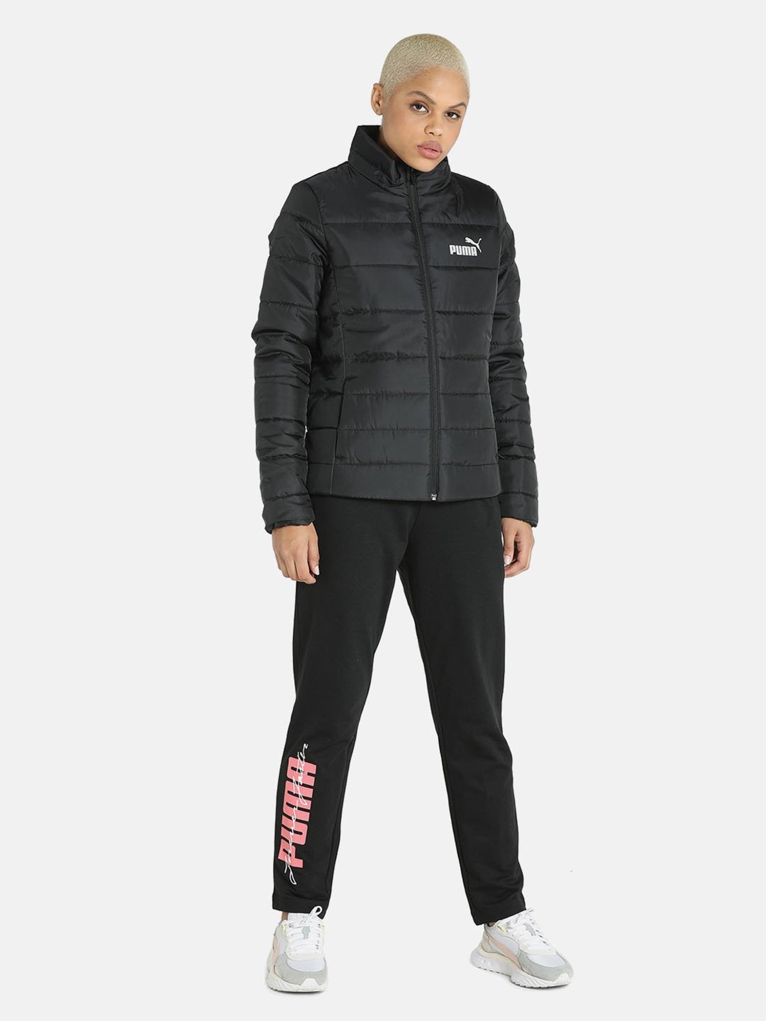 KENDALL + KYLIE Black Cotton Sports Tights