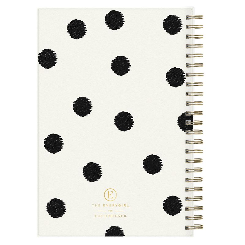 2021 The Everygirl Planner 5" x 8" Frosted Plastic Weekly/Monthly Wirebound Luna - Blue Sky