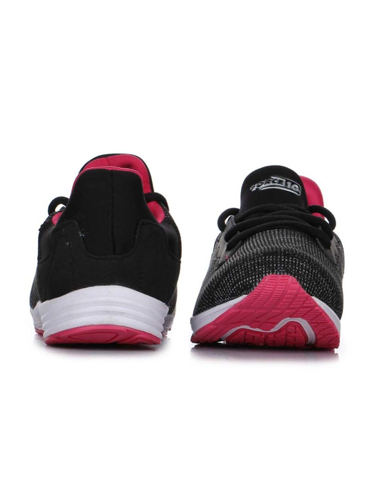 Force 10 by Liberty Women's Black Running Shoes