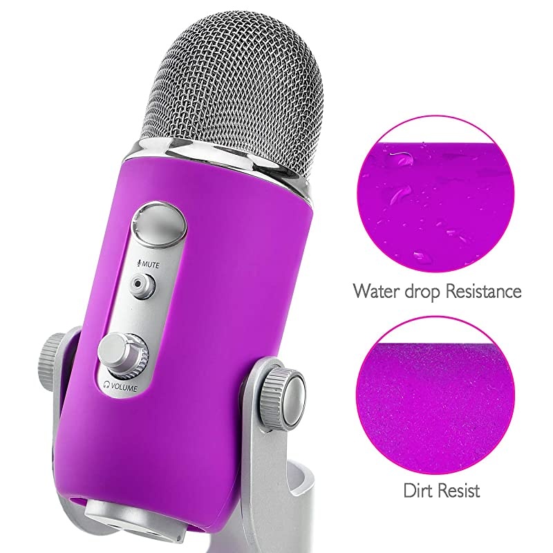 Blue Yeti Windscreen Cover Suit Microphone Pop Filter Dust Cover for Blue Yeti USB Microphone