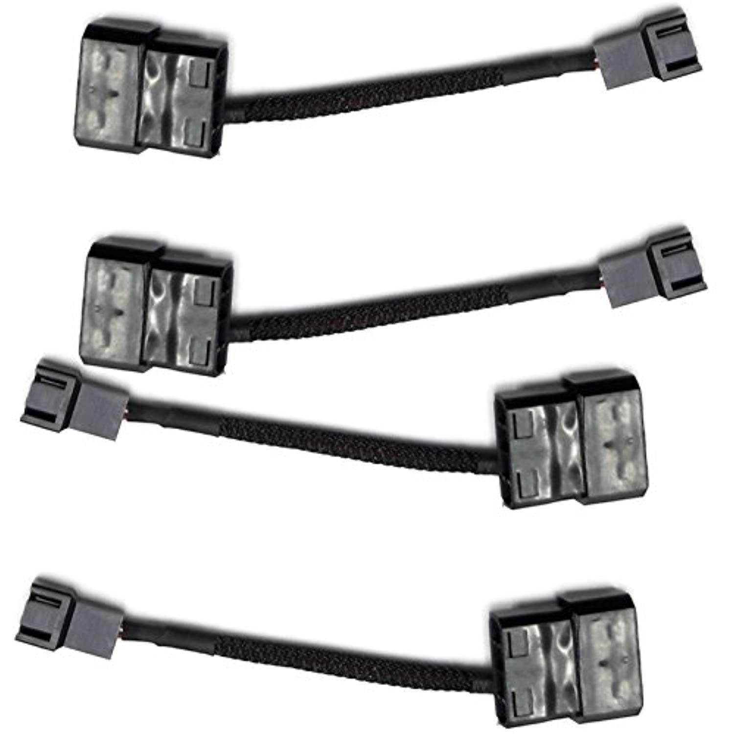 coolerguys mini 3-4 pin fan adapter (4 pack)
