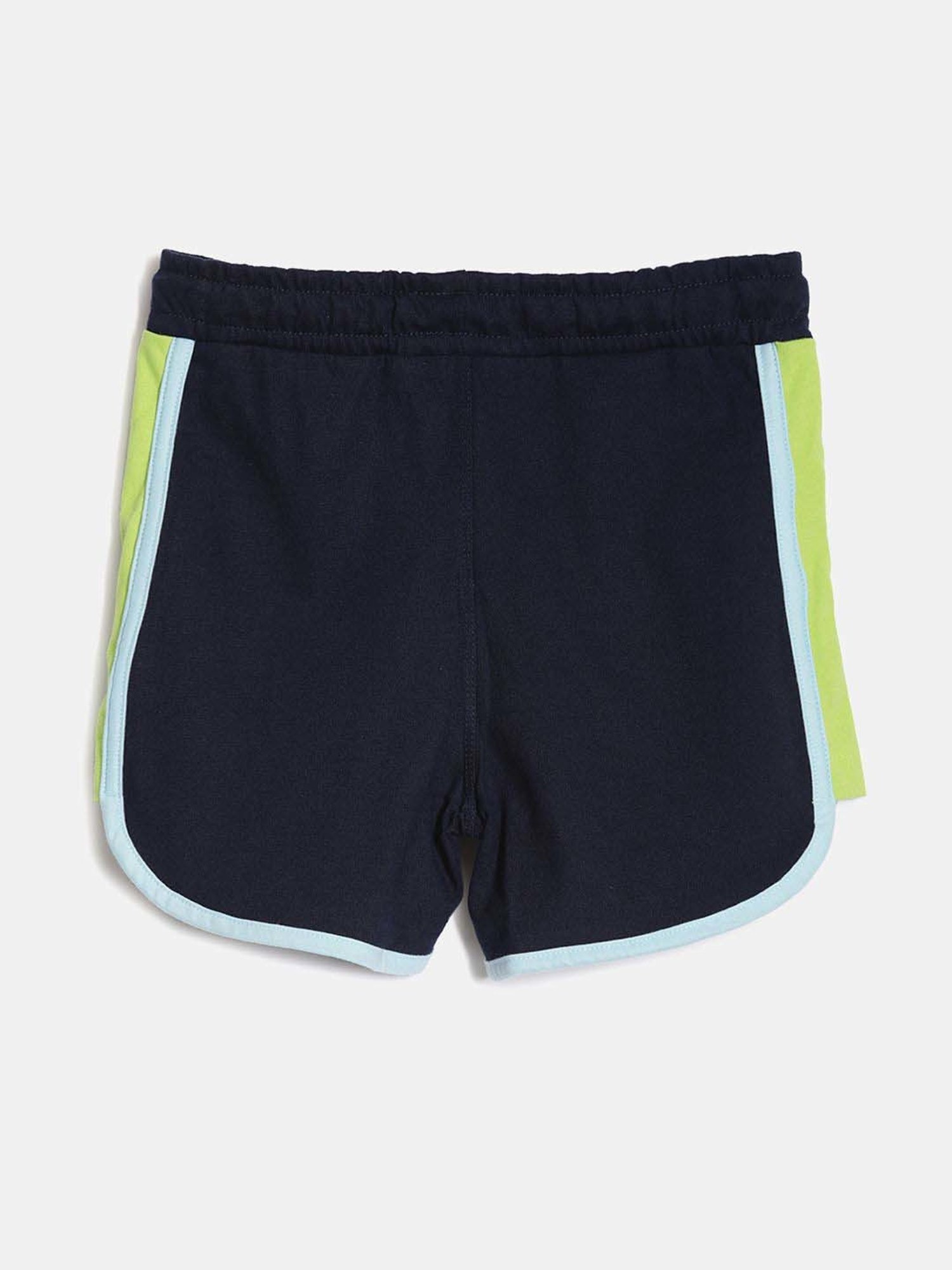 Coolsters by Pantaloons Kids Jet Black Cotton Regular Fit Shorts