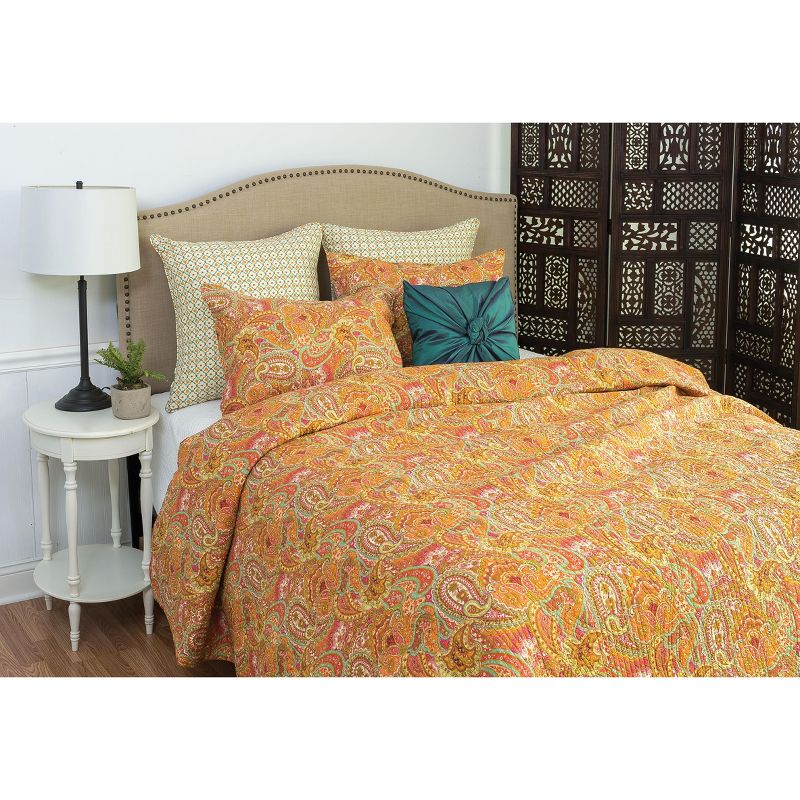 Twin Turtle Cove Quilt & Sham Set Light Turquoise/Aqua - Tommy Bahama