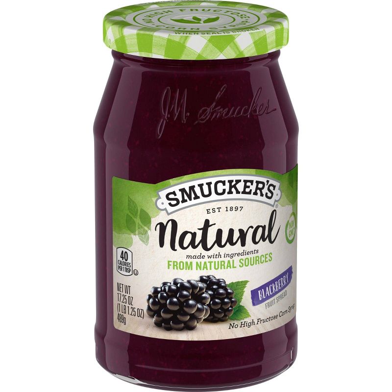 Smucker's Natural Blackberry Fruit Spread - 17.25oz
