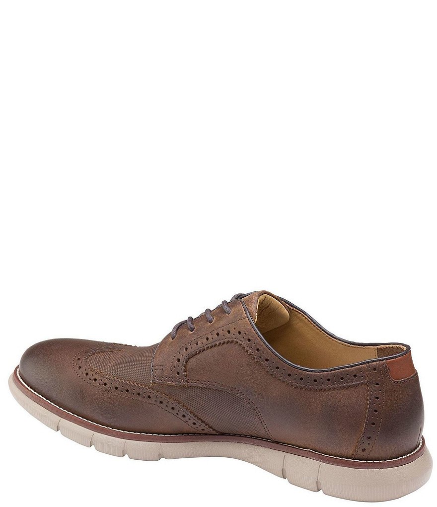 Johnston & Murphy Men's Holden Embossed Wingtip Casual Shoes