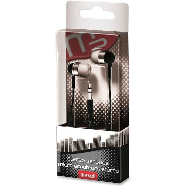 Maxell Seb In-Ear Buds, Black 190277