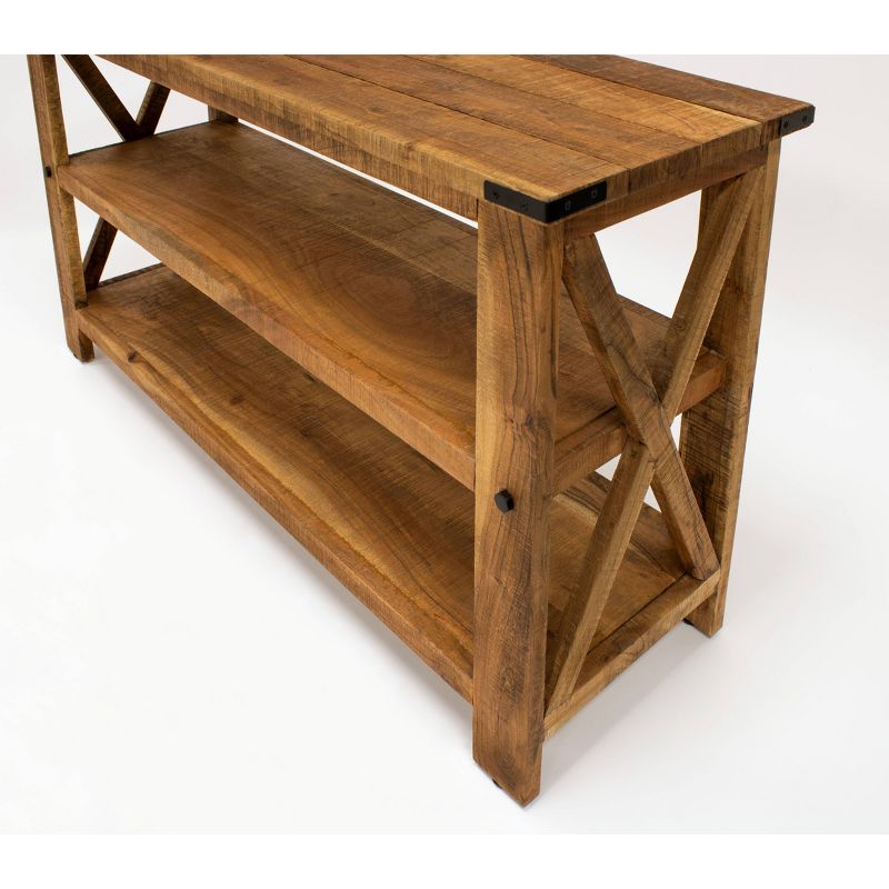 Jameson Console Table Brown - Martin Furniture