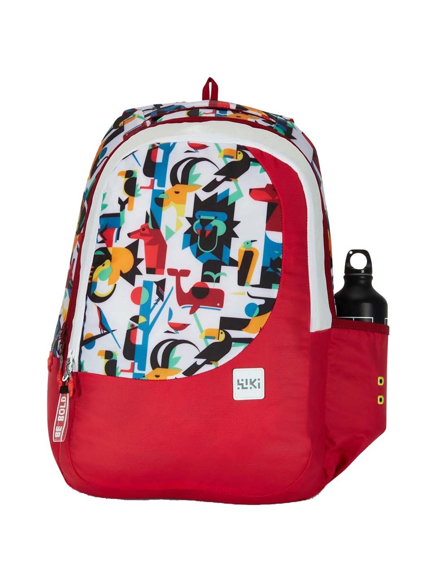 Wiki 29.5 Ltrs Red Medium Backpack