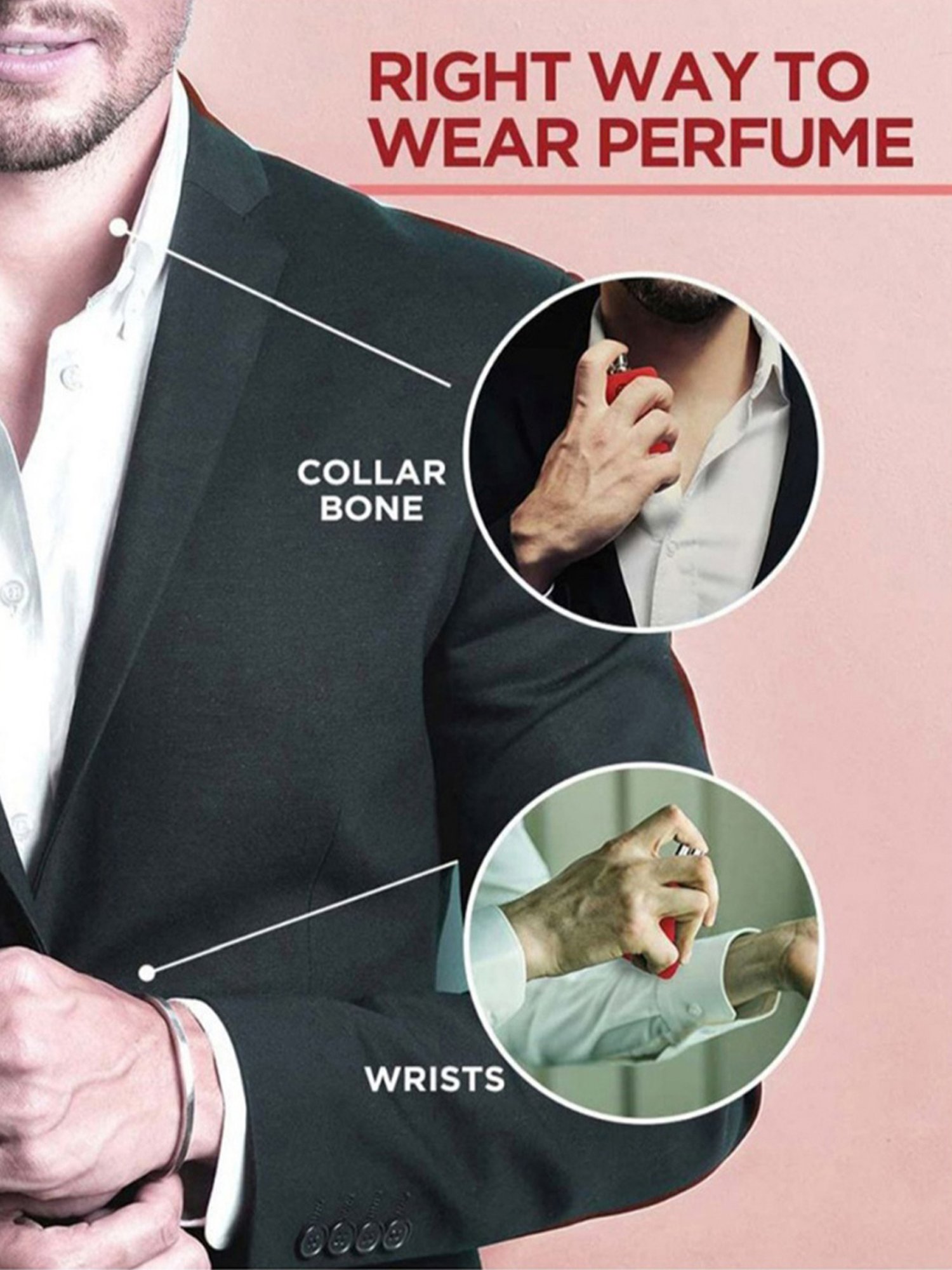 THE MAN COMPANY Amour Pour Homme Eau de Parfum for Men & Women - 50 ml