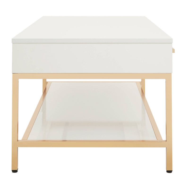 Alios Cocktail Table Gold - OSP Home Furnishings