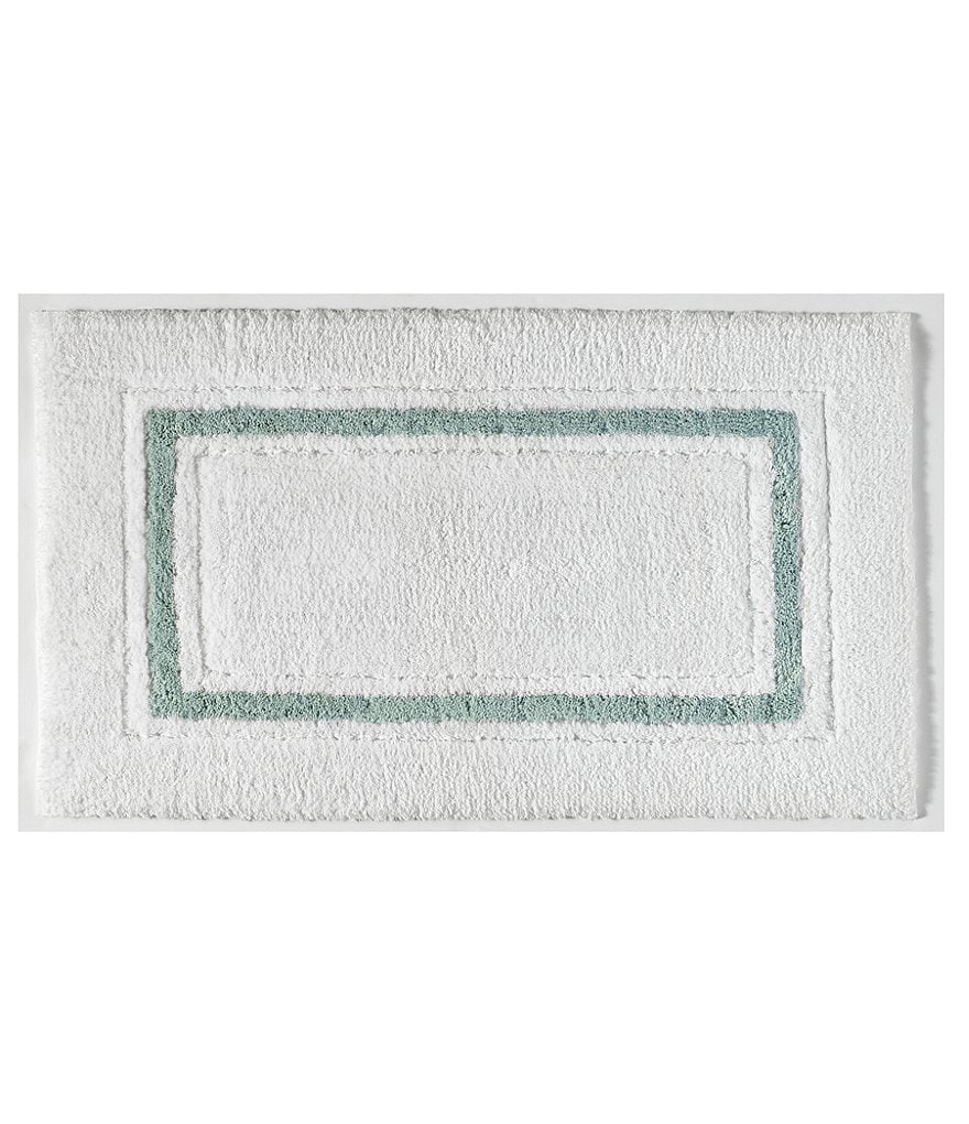 Kassatex Framed Stripe Bath Rug