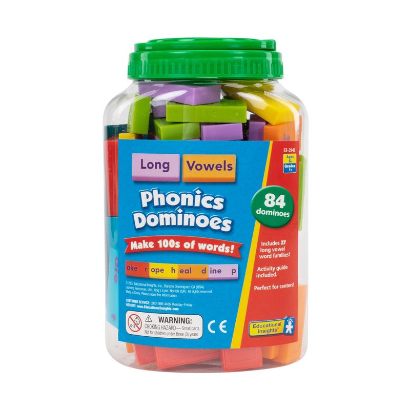 Educational Insights Phonics Dominoes - Long Vowels