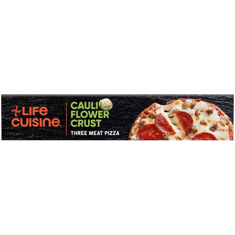Life Cuisine Cauliflower Crust Three Meat Frozen Pizza - 6oz