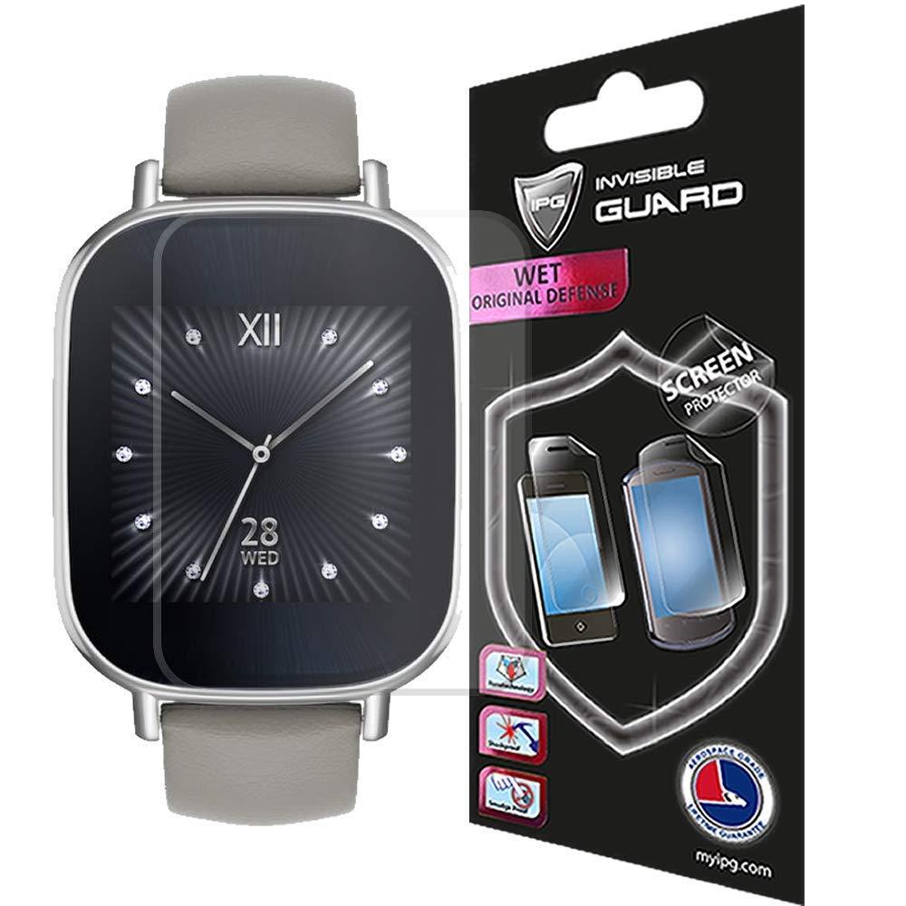 IPG for ASUS ZenWatch 2 1.45  WI502Q Screen Protector (2 Units) Invisible Ultra HD Clear Film Anti Scratch Skin Guard - Smooth/Self-Healing/Bubble -Free