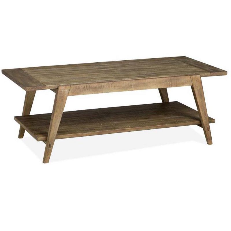 T4597 Bluff Heights Shelf Cocktail Table - Magnussen Home Furnshings