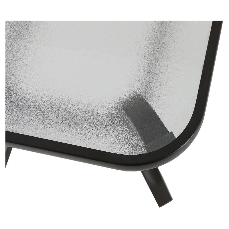 Crawford 4pc Metal Patio Chat Set - Tan