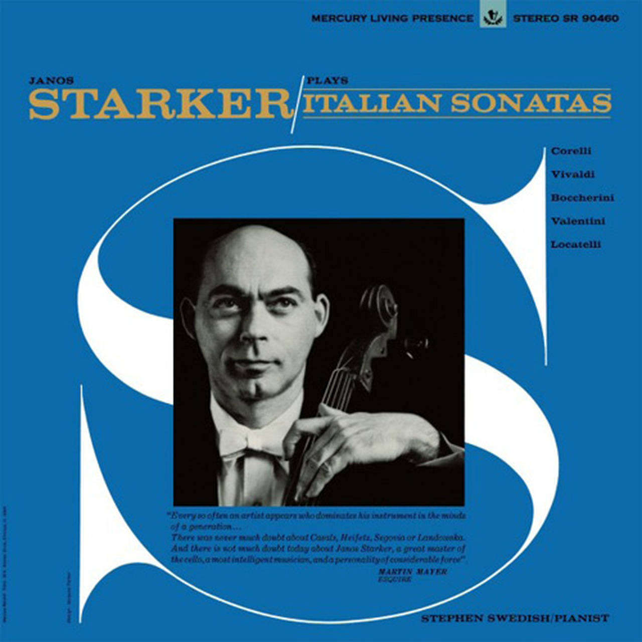 Janos Starker Plays Italian Sonatas 180g Import LP (Vinyl)