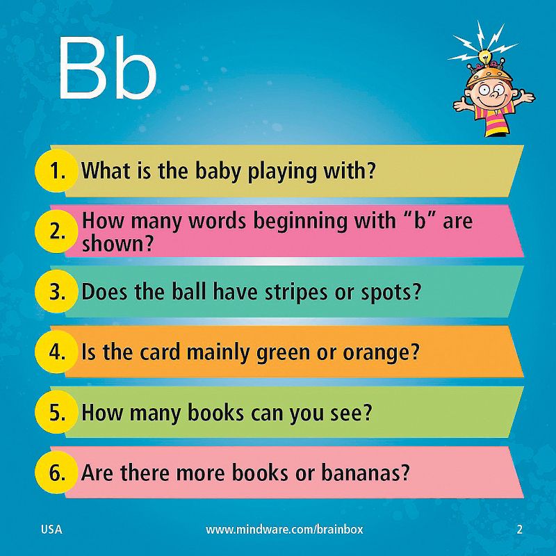 MindWare Brainbox : Abc - Early Learning - 55 Pieces