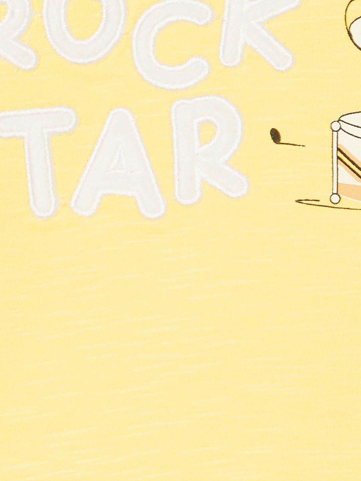 Juniors by Lifestyle Boys Yellow Cotton Printed T Shirt