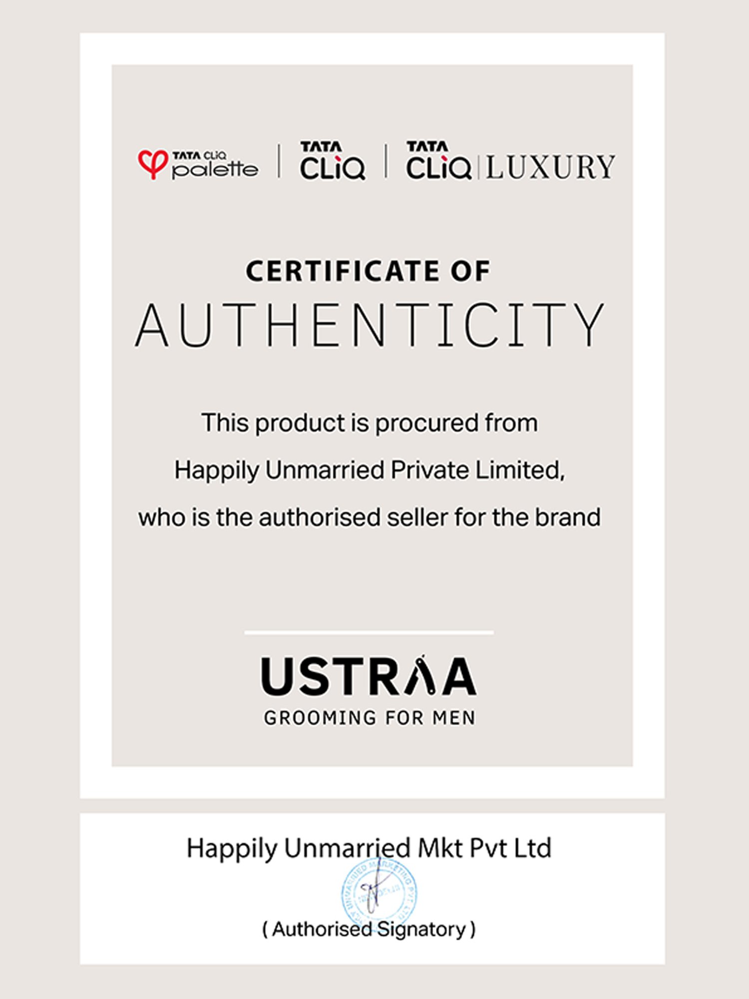 Ustraa Barood Eau De Parfum & Anti Hair Fall Shampoo - Set of 2