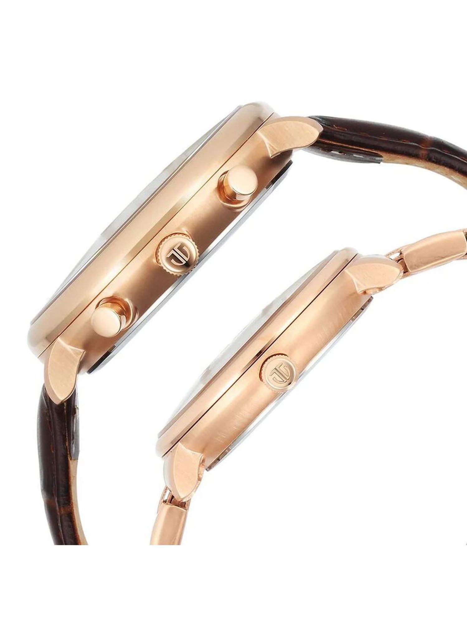 Titan 9400794207WZ02P Bandhan Analog Watch for Couple