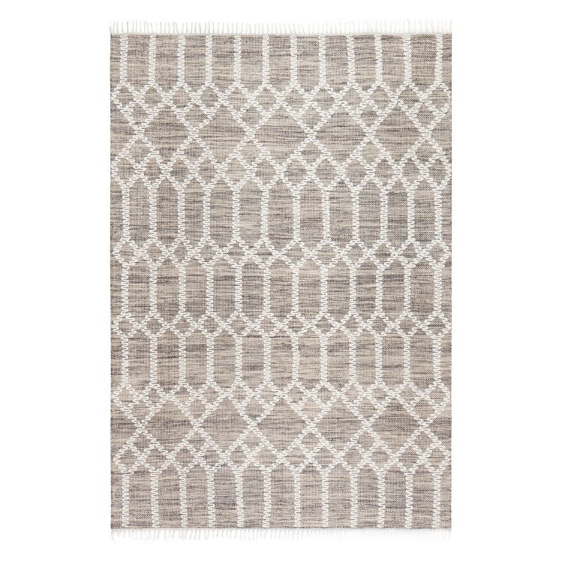 5'X7' Shapes Woven Area Rug - Anji Mountain