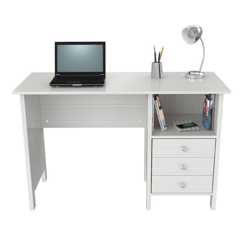 Computer Desk Washed Oak - Inval