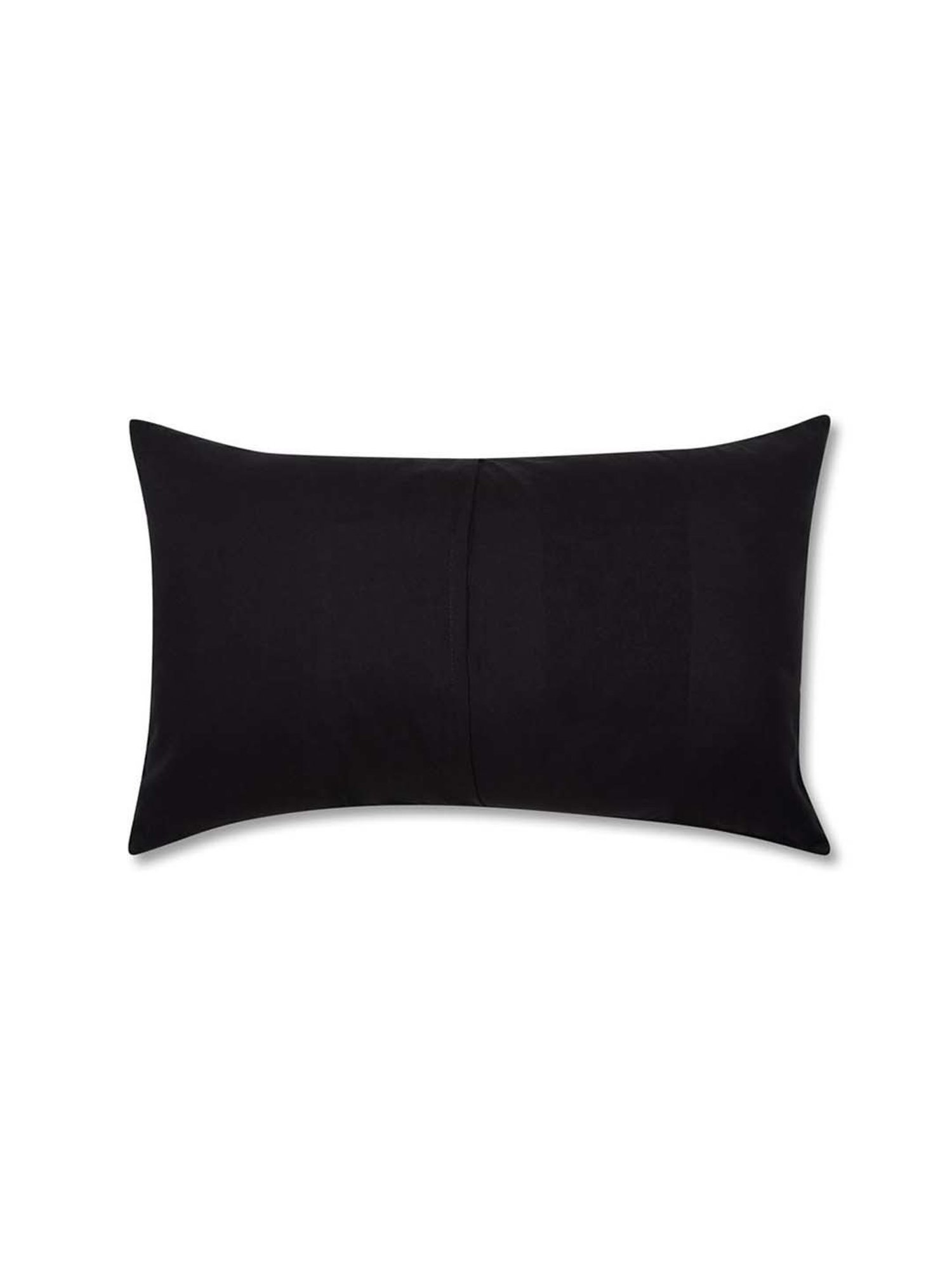 Fabindia Miran Black Cotton Cushion Cover