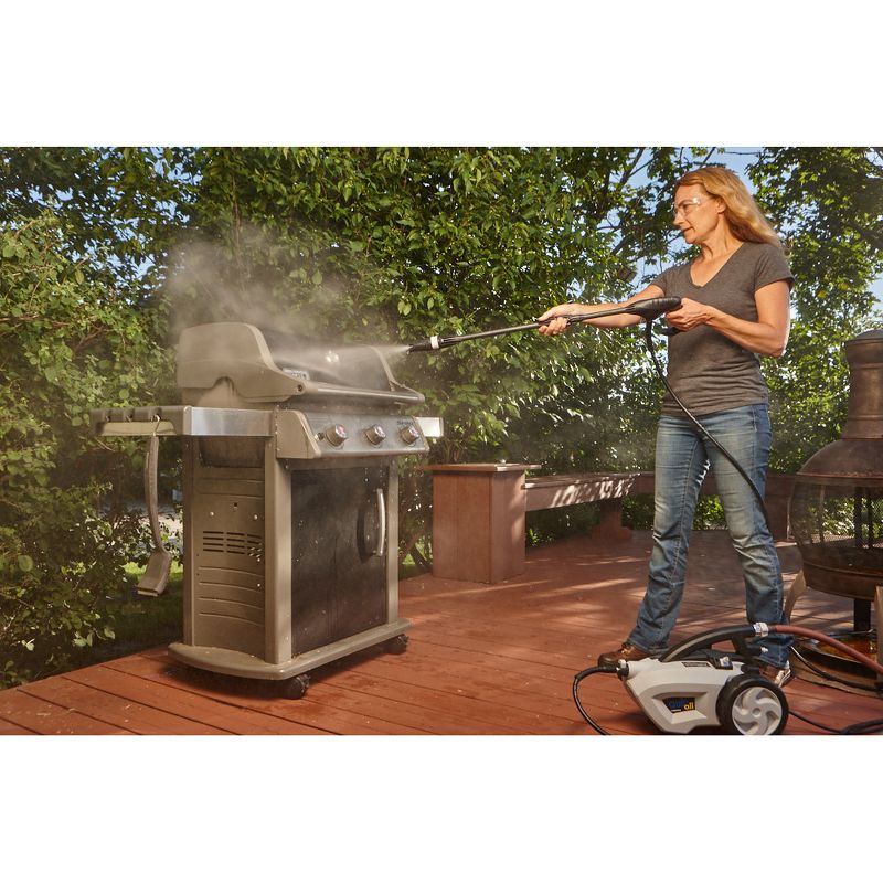 Quipall 1500EPW 1500 PSI 11 Amp 1.5 GPM Electric Pressure Washer With Convenient Multi-Nozzle