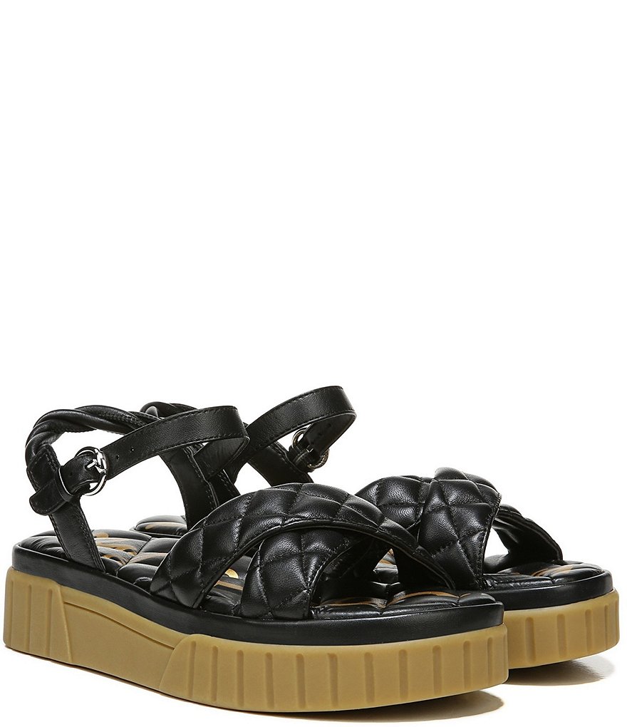 Sam Edelman Gavril Leather Platform Sandals