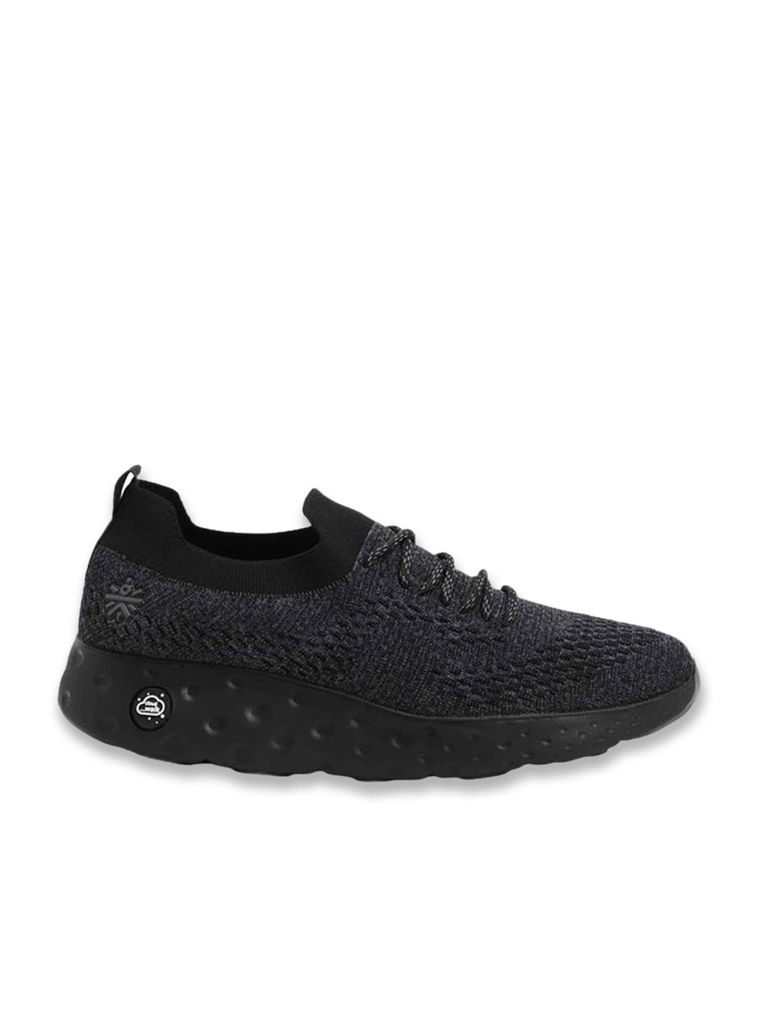 cultsportone EZ+ Plus Men's Black Running Shoes