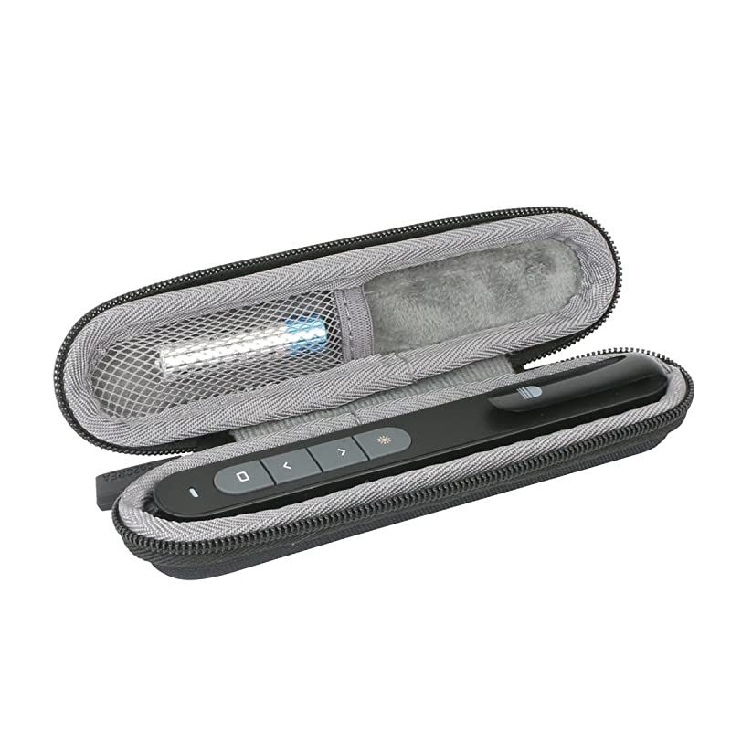Hard Travel Case for DooslRestarInateckDinoFireZoweetek Wireless Presenter RF 24GHz Powerpoint Clicker Presentation Remote Control Pen by
