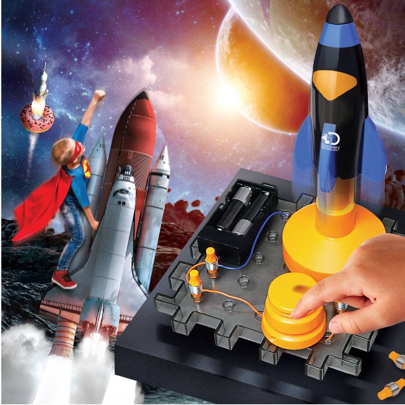 Discovery Kids Toy Circuitry Action Experiment Rocket Launch Science Kit