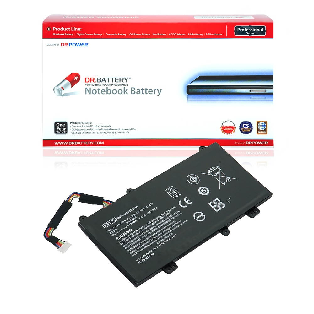 DR. BATTERY - Replacement for HP Envy 17t-U000 / 17-U011NR / 17-U163CL / 17-U177CL / M7-U109DX / 849048-421 / 849314-850 / 849315-856 / HSTNN-LB7E / HSTNN-LB7F / SG03XL / TPN-I126